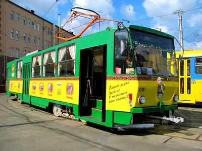 Старый Киев | Зимний трамвай, Пуща-Водица