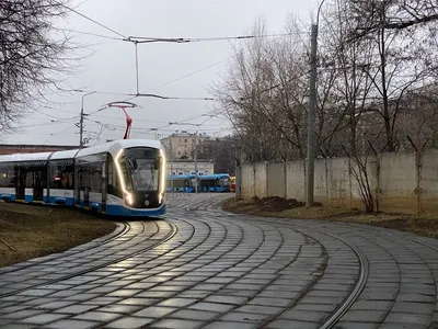 400-й трамвай «Витязь-Москва» производства «ПК Транспортные системы» вышел  на маршрут № 6