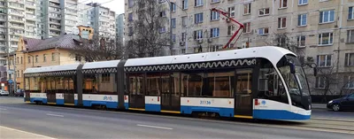 Новые трамваи \"Витязь-М\" запустили на северо-западе Москвы – Москва 24,  12.04.2021