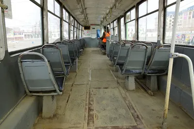 Трамвай 71-414 PESA внутри // 2014 - YouTube
