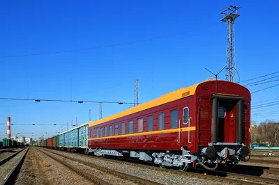 Транс-Сибирский поезд стоковое фото. изображение насчитывающей зала -  159264118