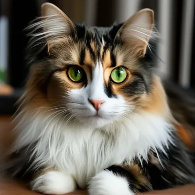 Трехцветный кот? | Пикабу