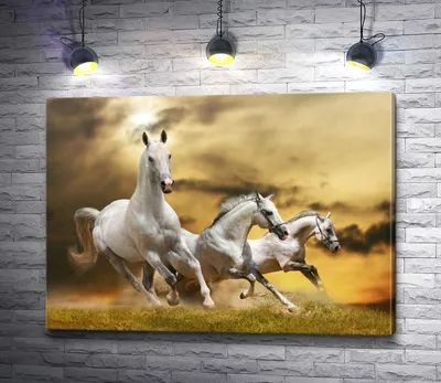 Эх три белых коня, эх три белых …» — создано в Шедевруме