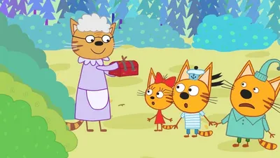 Мультсериал «Три кота» – детские мультфильмы на канале Карусель
