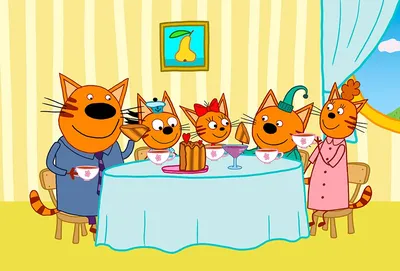 Мультфильм Три кота смотреть онлайн все сезоны сразу и подряд без остановки