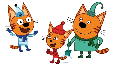 Фольгированная фигура с героями мультфильма «Три кота, Компот» — купить в  Москве по выгодной цене