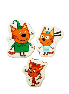 Три кота Набор для шитья игрушки из фетра для детей Три Кота
