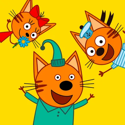 Детская онлайн игра Три кота. Гонки на скейтах играть бесплатно