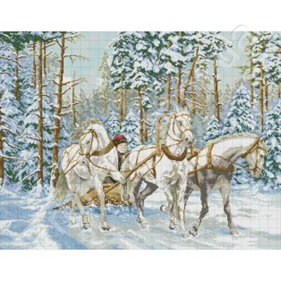 Тройка лошадей рисунок карандашом - 58 фото