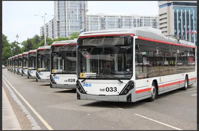 Китайские троллейбусы — Teletype