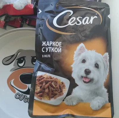 Cesar Корм для собак Ягненок с Овощами 85гр.