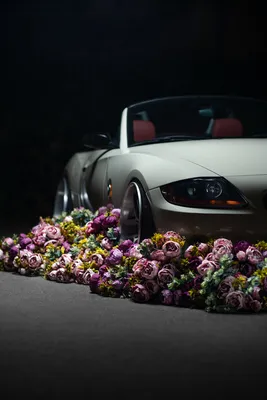 Купить Цветы для украшения машины. Дверь \"BMW\" в Москве по 450 ₽ арт – 7180
