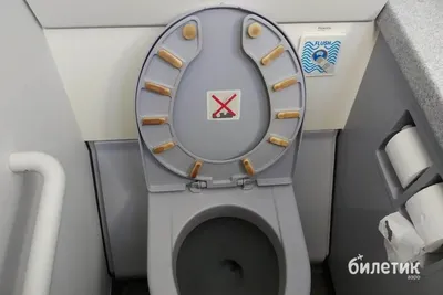 ✈ Туалет в самолёте: отвечаем на часто задаваемые вопросы пассажиров