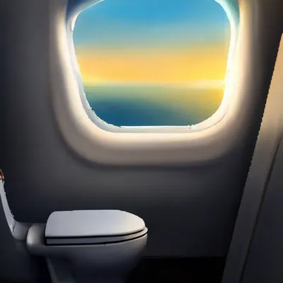 Самолет сбрасывает туалет - YouTube