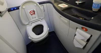 Женщина в самолете перепутала дверь в туалет с запасным выходом