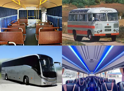 Туристические автобусы - история развития