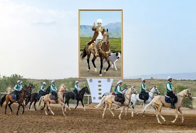 Картина в кабинет Золото Туркмении Ахалтекинский конь в интернет-магазине  Ярмарка Мастеров по цене 30000 ₽ – O1VQARU | Картины, Йошкар-Ола - доставка  по России