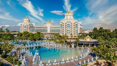 Delphin Palace Hotel on the beach of Antalya, Turkish Riviera, Turkey Stock  Photo - Alamy