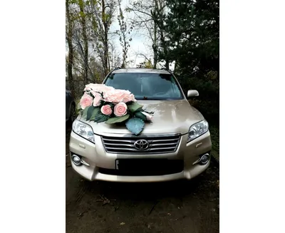 Купить Цветы для украшения свадебного автомобиля \"Лесная фея\" в Москве по  4500 ₽ арт – 2671