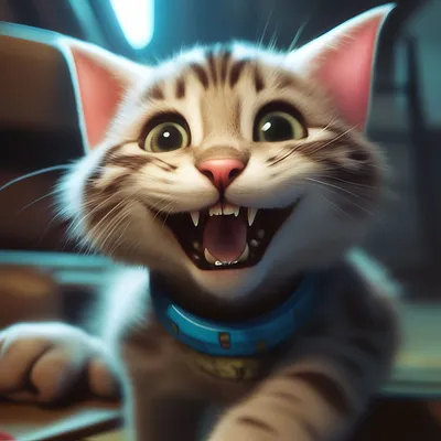 Милая белая улыбка кота иллюстрация вектора. иллюстрации насчитывающей  счастливо - 116624955