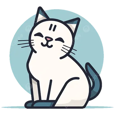 Иллюстрация смех кота, улыбка милый кот, текст, люди, сердце png | PNGWing