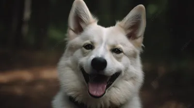 Собака-улыбка» — создано в Шедевруме