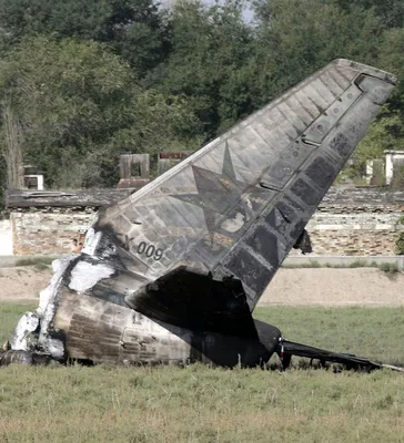 В Ейске (краснодарский край) упал самолет | Пикабу