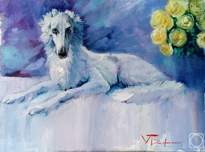 Гламурный собак» картина Буданова Валерия (оргалит, масло) — купить на  ArtNow.ru