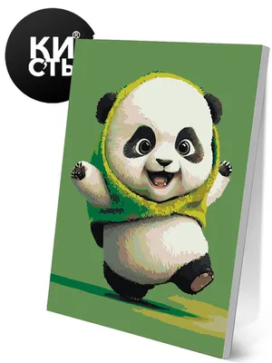Алмазная мозаика \"Весёлая панда\", 21 цвет - купить с доставкой по выгодным  ценам в интернет-магазине OZON (695434670)