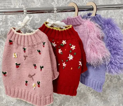 Полосатый свитер, вязаная одежда для собак, рождественская осень и зима,  полосатый капюшон с капюшоном для маленьких собак – лучшие товары в  онлайн-магазине Джум Гик