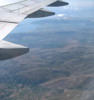Вид из окна самолета – ФотоКто
