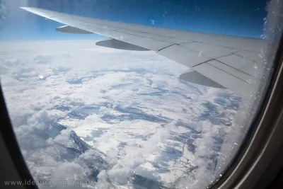 Вид из окна самолёта [29] — Фото