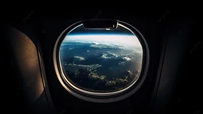 Вид из самолета на ландшафте из окна самолета. Полет крыла самолета над  облаками Стоковое Фото - изображение насчитывающей перевозка, высоко:  174692884