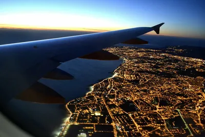 Барселона. Вид из самолёта | Пикабу