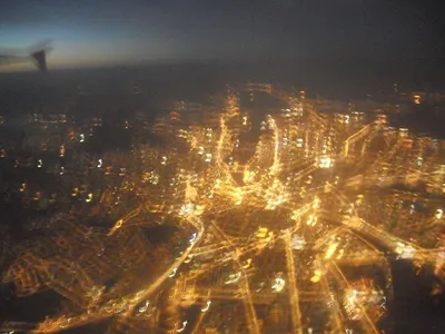Сеул - душа Азии: Ночные фото Сеула с самолета. Night fotos of Seoul from  the plane (sorry for the quality ^^).