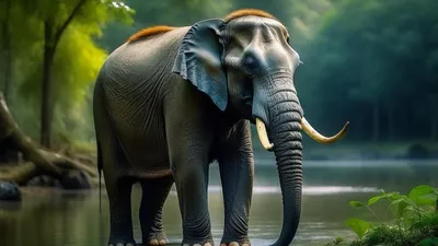 Трогонтериевый слон: Отец титанов. Он дал начало шерстистым мамонтам и  тяжёлой поступью освоил половину земного шара | Пикабу