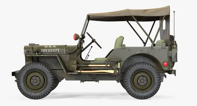 Сборная модель 307276 техника и вооружение армейский автомобиль \"виллис\"  (1:72)