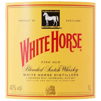 WHISKY WHITE HORSE FINE OLD Four bottles 750ml.._x000D_ … | Drouot.com