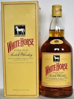 White Horse,Scotch Whiskey Stock Photo - Alamy