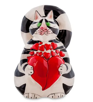 Фигура садовая Влюбленные коты 20x34x41 см купить недорого в  интернет-магазине товаров для сада Бауцентр