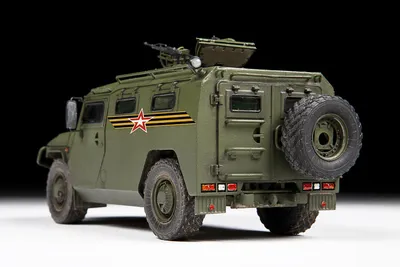 Газ 2330 \"Тигр\" — Каропка.ру — стендовые модели, военная миниатюра