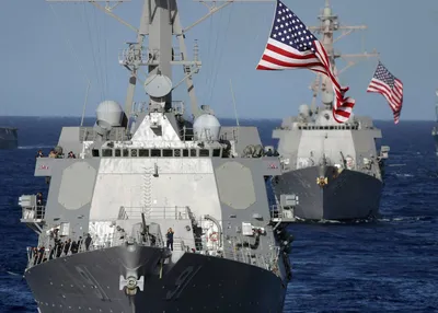 Военный корабль США вторгся в территориальные воды Венесуэлы | ИА Красная  Весна