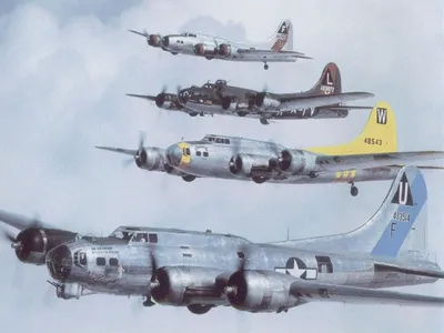 Военные самолёты Второй мировой войны, качественные обои с авиацией для  рабочего стола 1600x1200