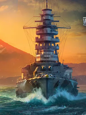 Image World Of Warship Japanese Mutsu Sun Ships vdeo game 600x800
