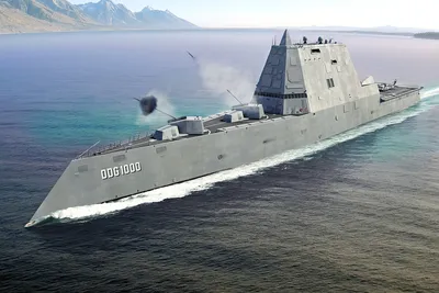 США испытали военный корабль будущего