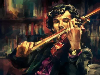 Волшебная скрипка в полном разрешении - картина сказочной красоты