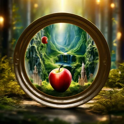 Новое изображение Волшебное яблоко в hd качестве