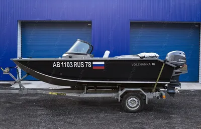 Лодка Волжанка 46 Фиш by Amsterdaman - Алюминиевые катера и лодки -  КлевоКлуб.РФ