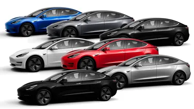 Сравнение всех версий электромобиля Tesla Model 3 — HEvCars