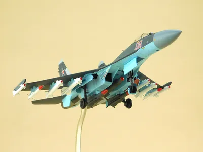 Самолет СУ-34 (Графит) [Готовая модель] (1:48) - Военные самолеты -  космический магазин AstroZona.ru